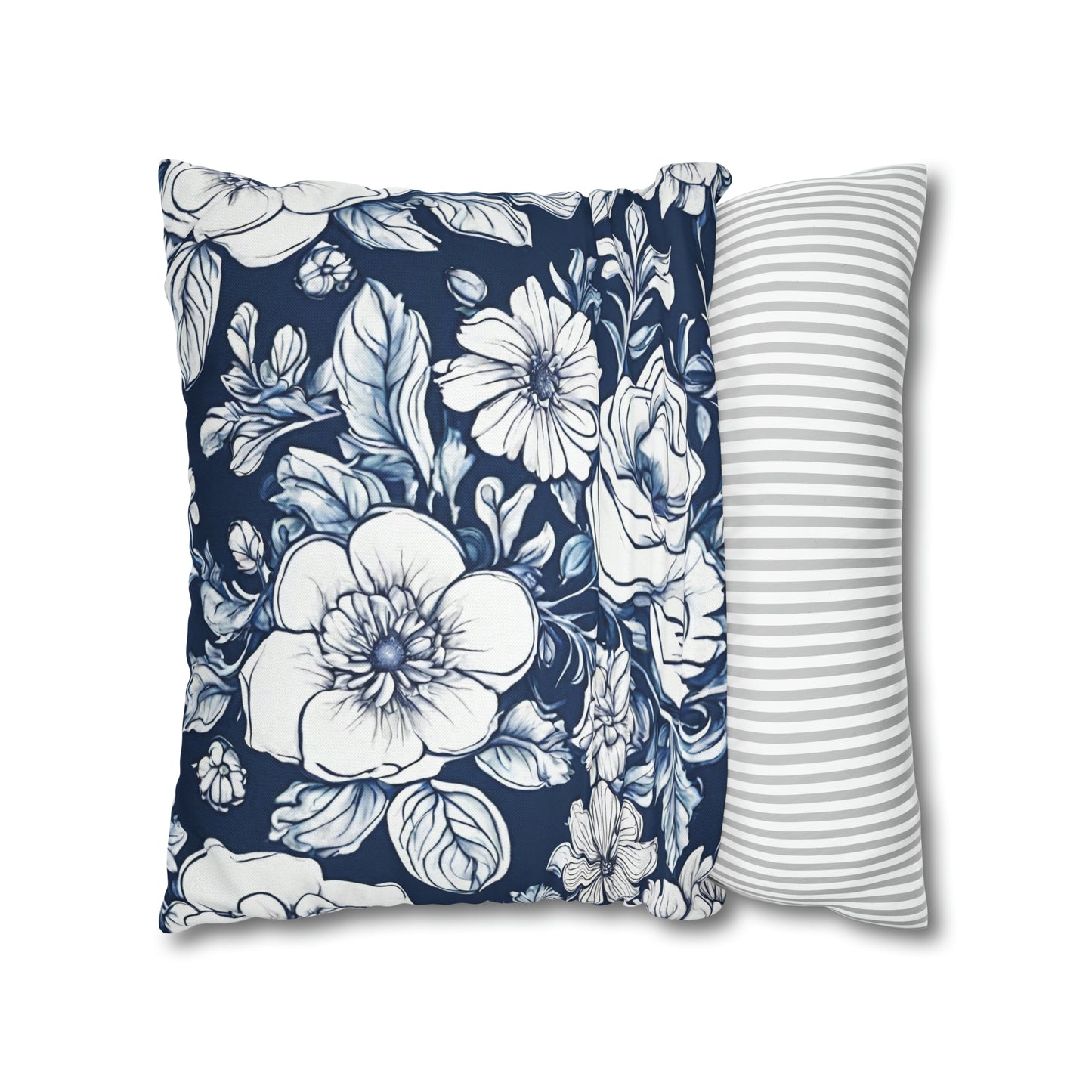 Blue Watercolour Flowers