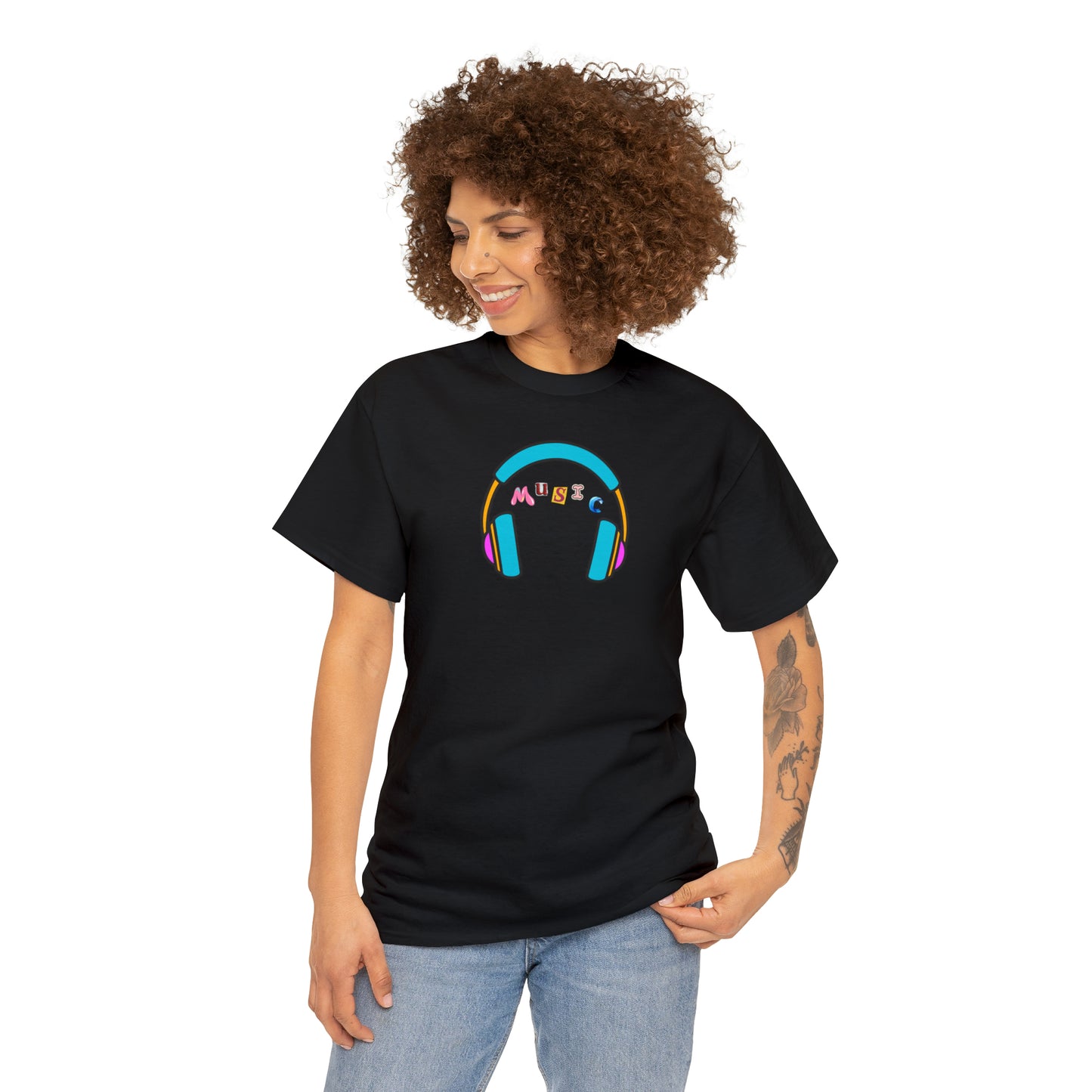 Unisex Heavy Cotton Tee - Music