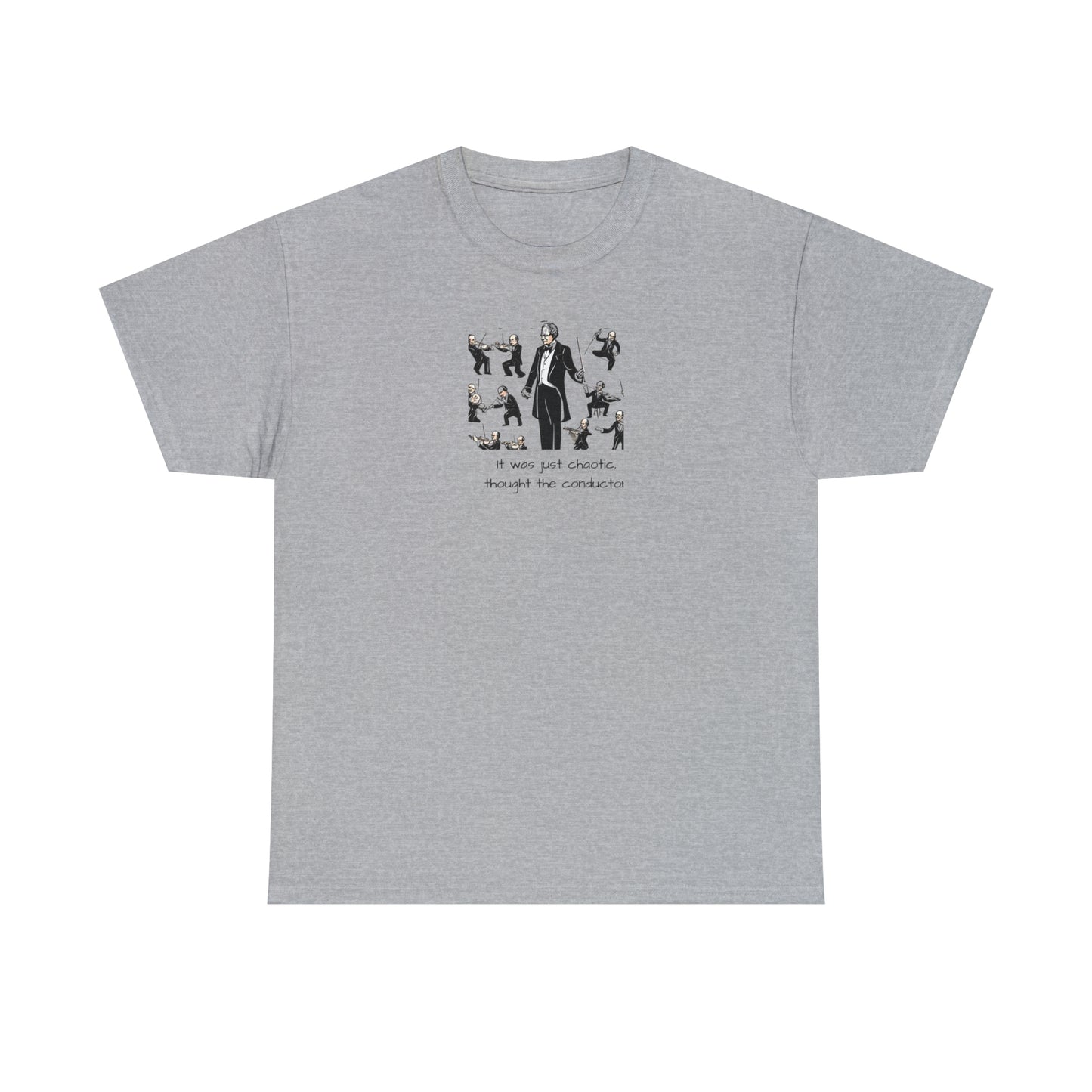 Unisex Heavy Cotton Tee - Conductor Chaos