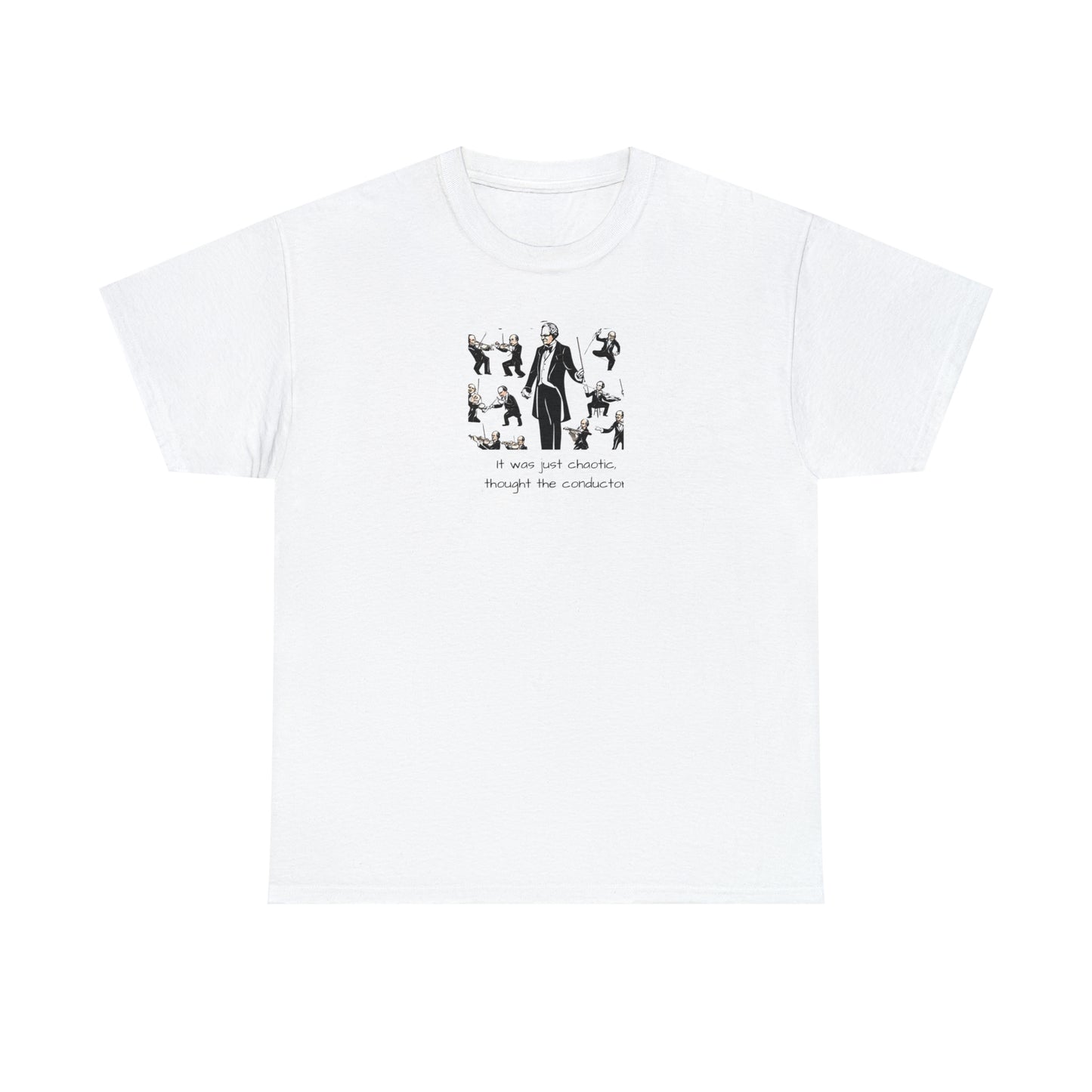 Unisex Heavy Cotton Tee - Conductor Chaos