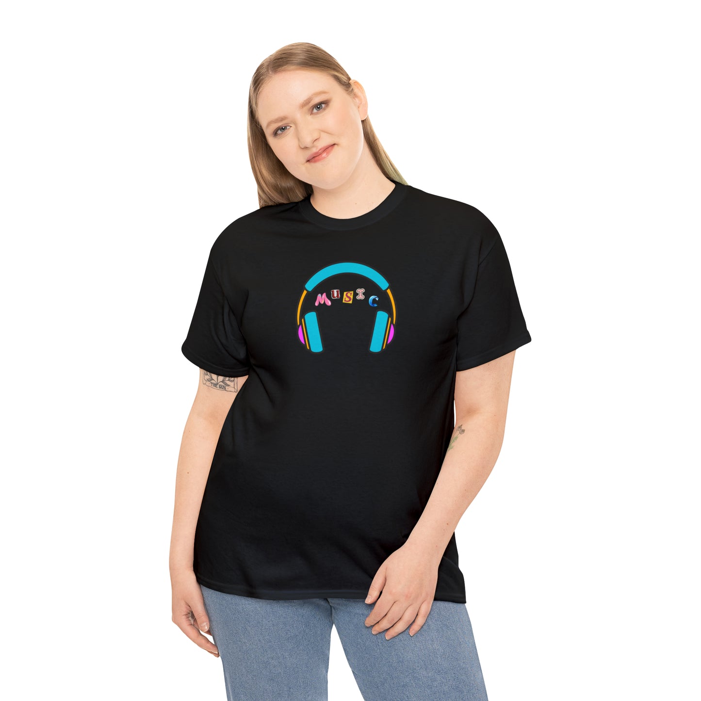 Unisex Heavy Cotton Tee - Music