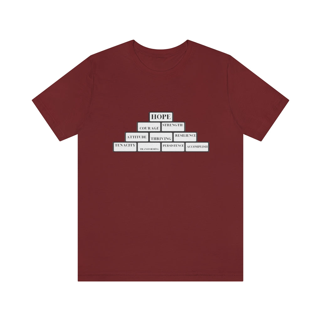 Empowerment Building Blocks. Unisex Jersey Short Sleeve Tee