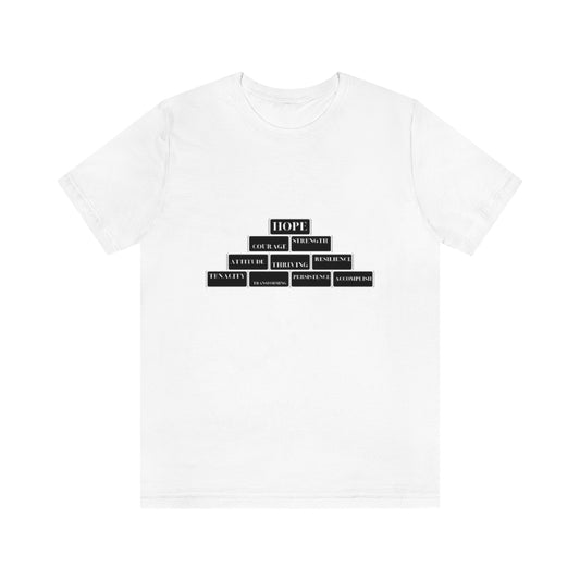 Empowerment Building Blocks. Unisex Jersey Short Sleeve Tee