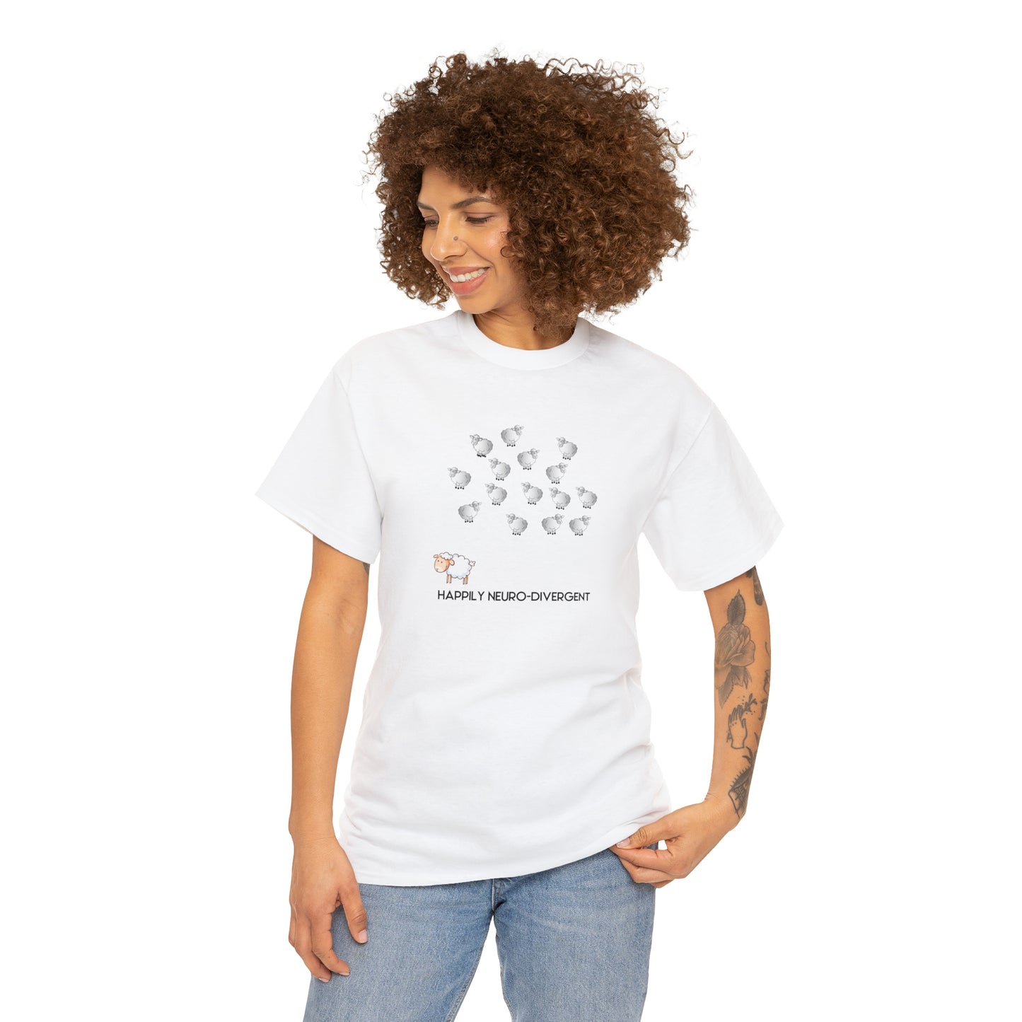 Happily Neuro-Divergent Cotton Tee