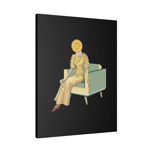 Lady Flower Canvas