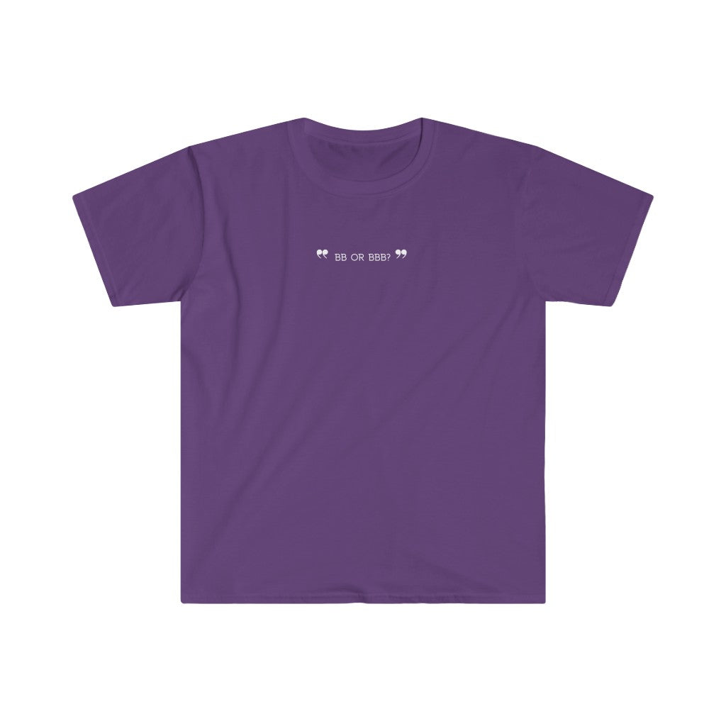 To be or not to be. That is the question. Unisex Softstyle T-Shirt