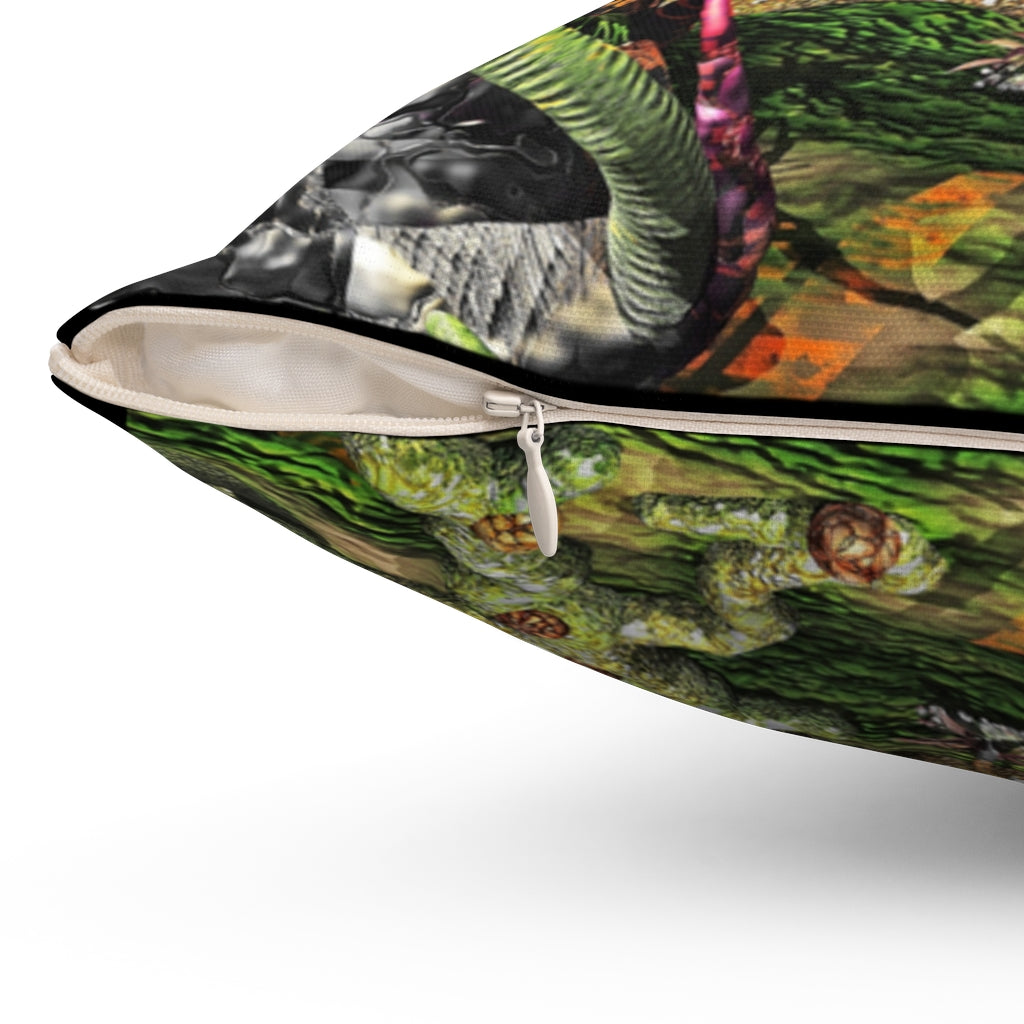Ditmar (Dick) Jenssen - Lotus Planet 6 Cushion Cover