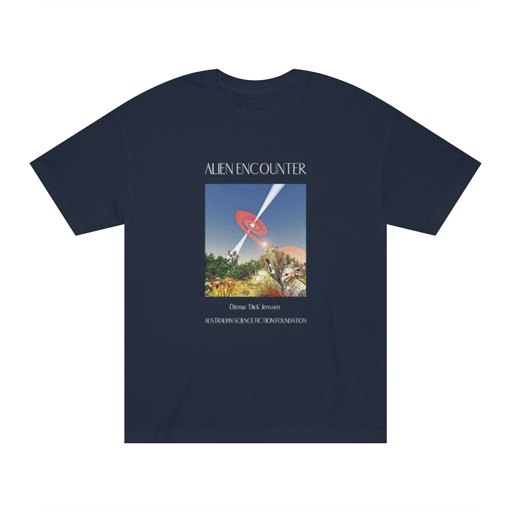 Alien Encounter. Ditmar 'Dick' Jenssen. Unisex Classic Tee.