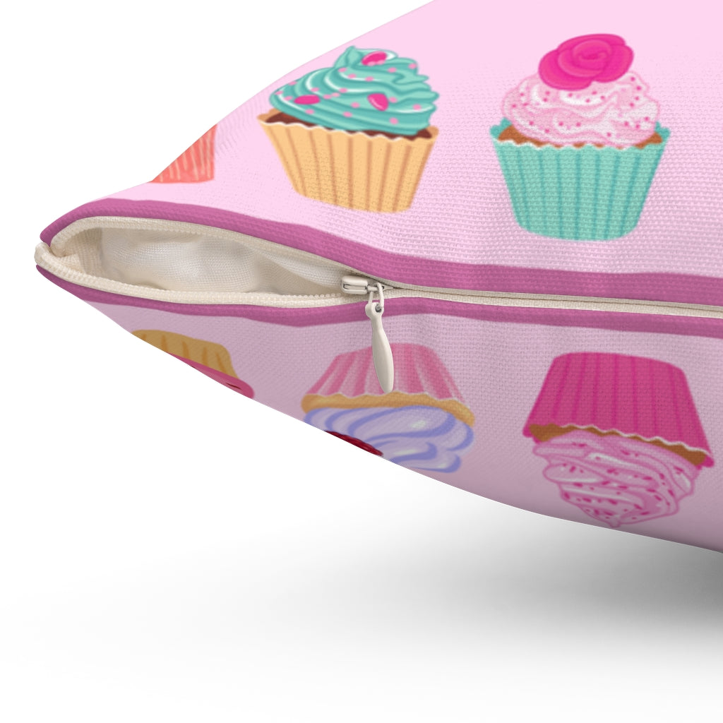 Cupcakes in Paris Cushion Cover