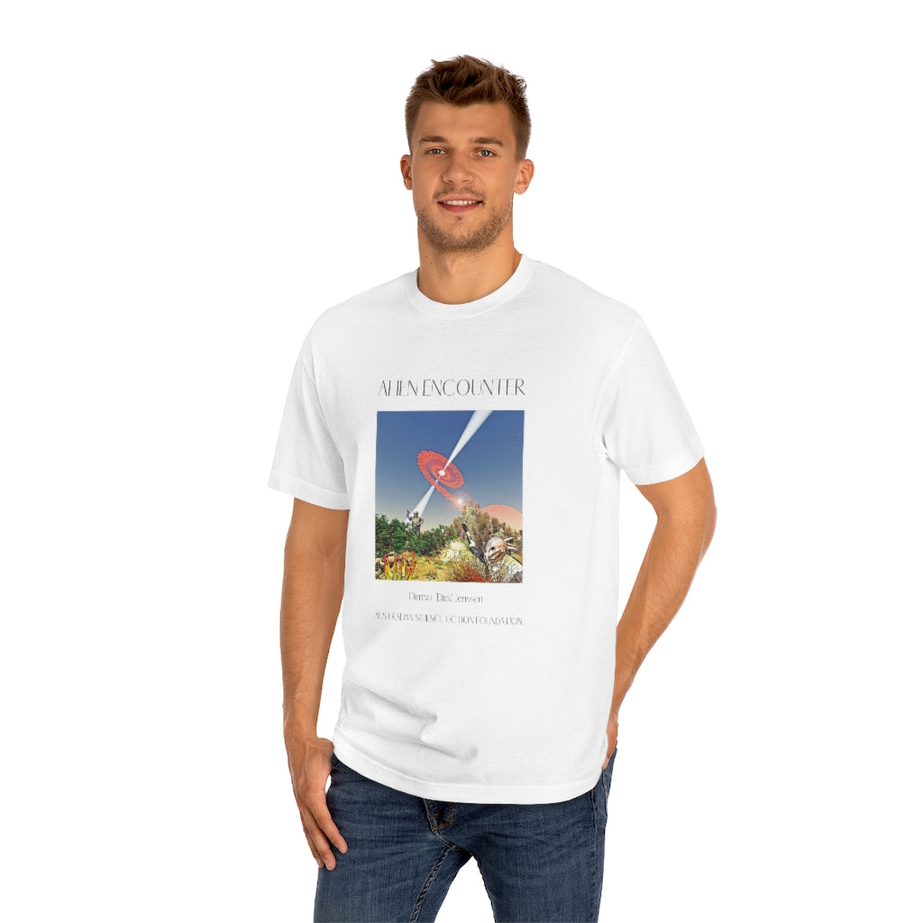 Alien Encounter. Ditmar 'Dick' Jenssen. Unisex Classic Tee.