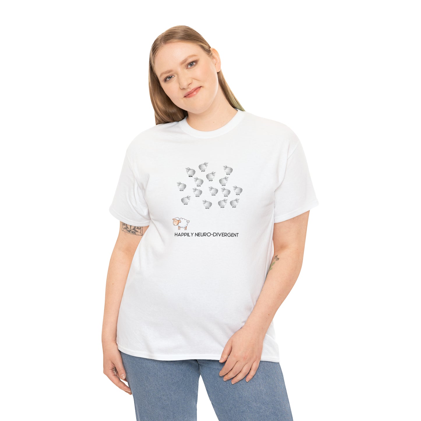 Happily Neuro-Divergent Cotton Tee