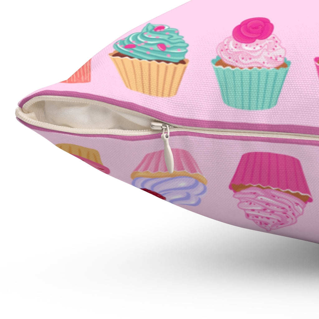 Cupcakes in Paris Cushion Cover