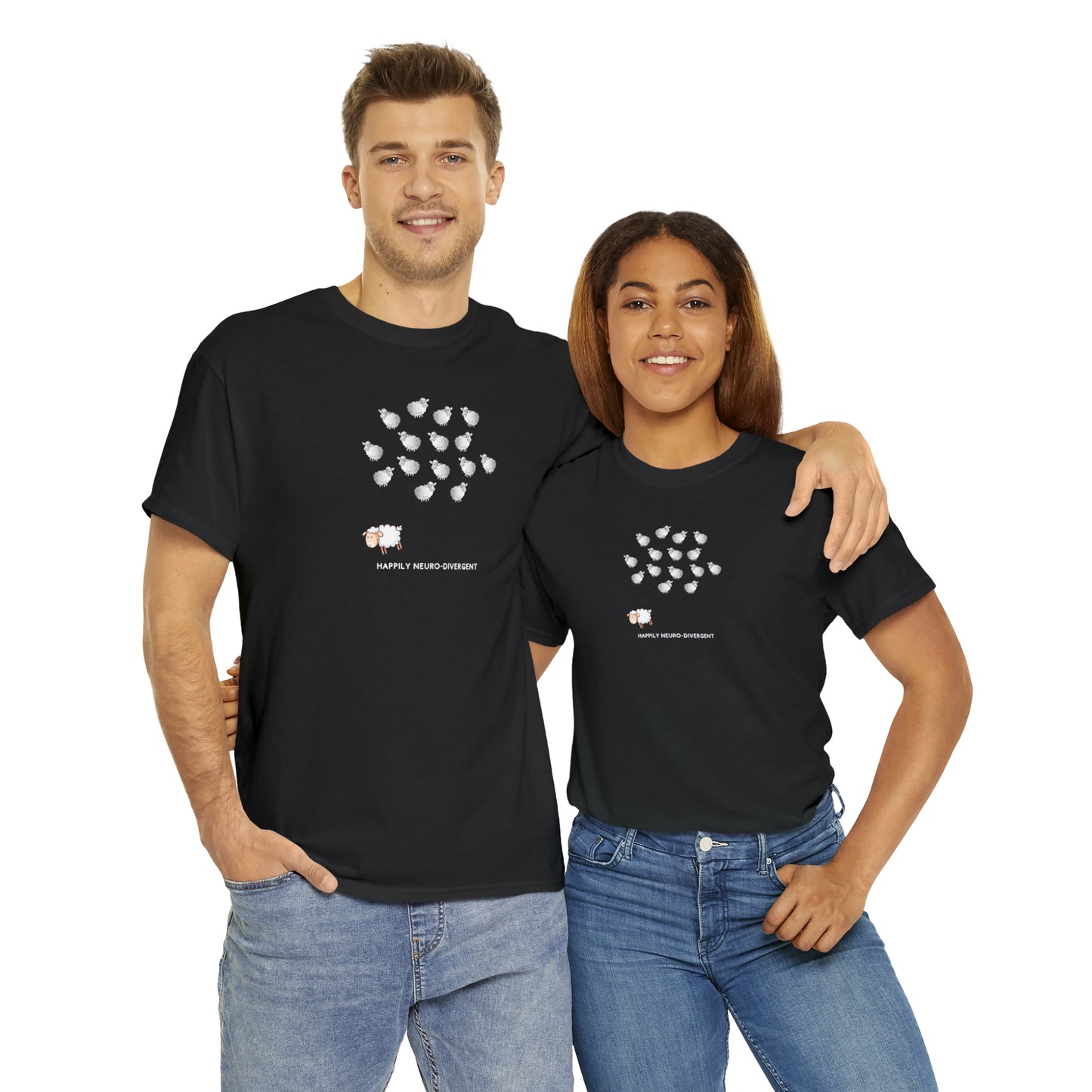Happily Neuro-Divergent Cotton Tee