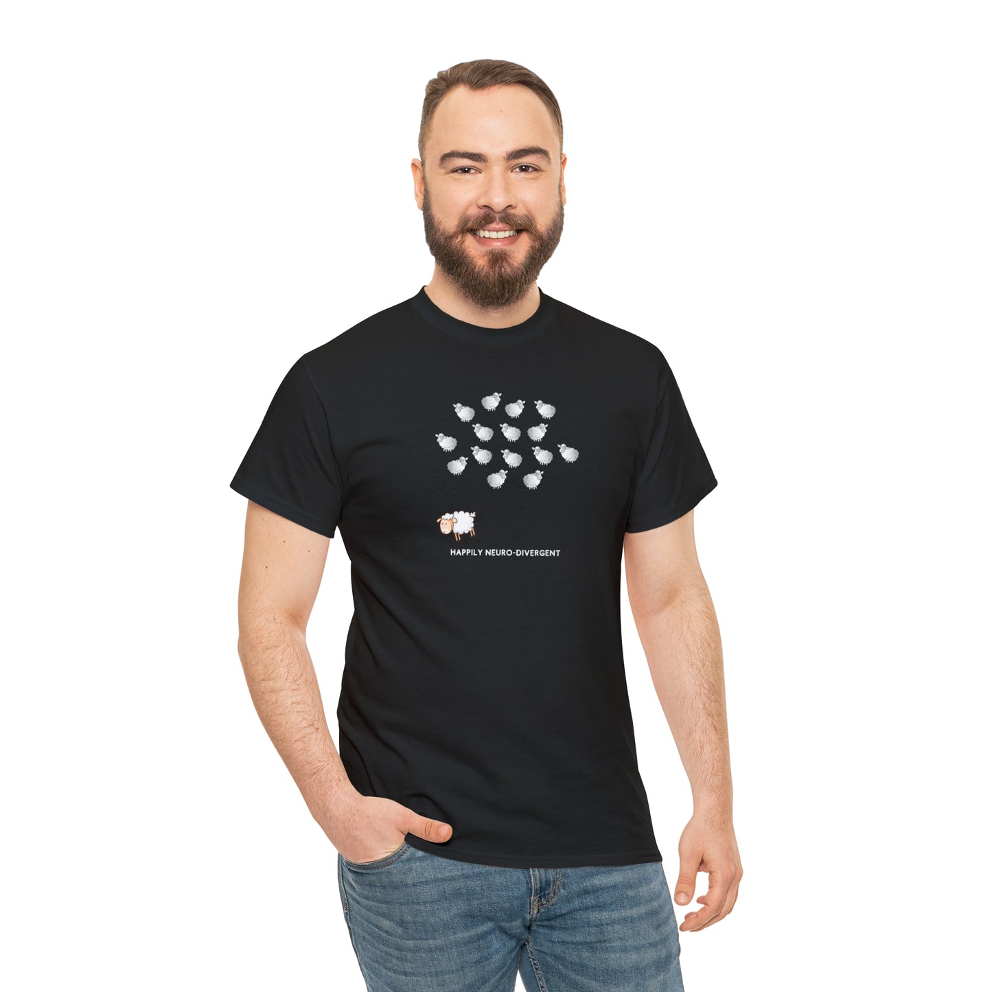 Happily Neuro-Divergent Cotton Tee