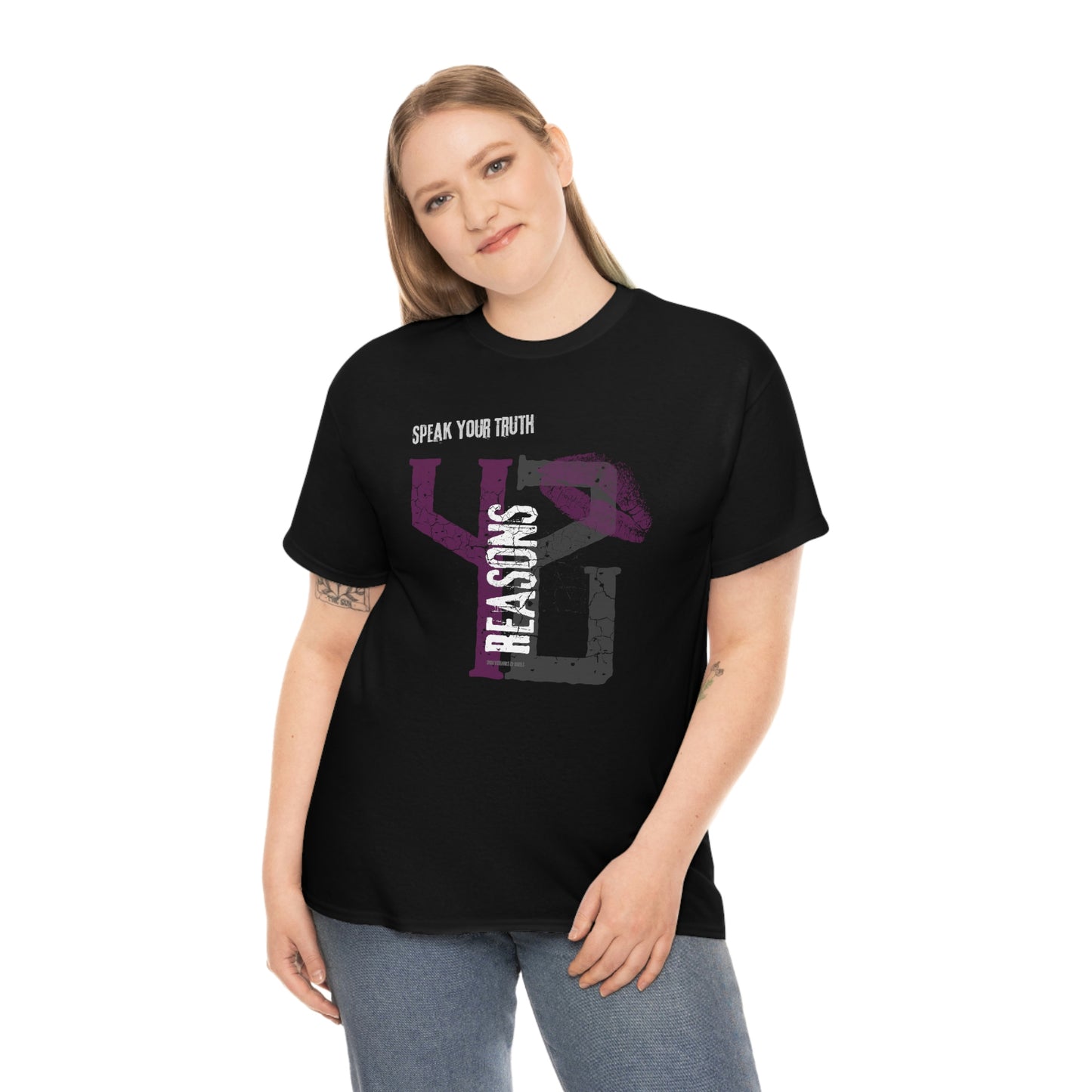 42 Reasons. Unisex Heavy Cotton Tee.
