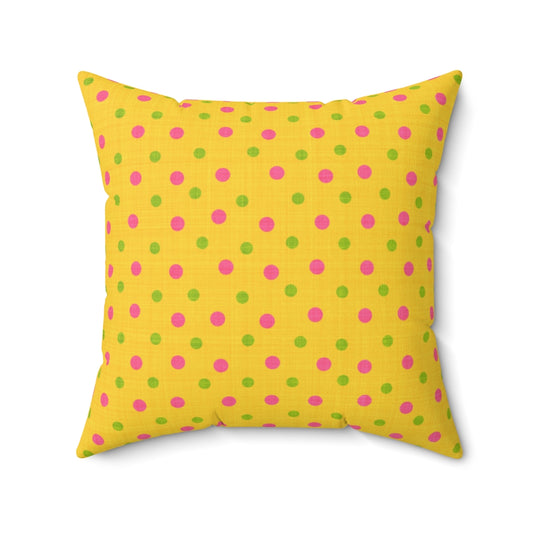 Yellow Polka Dots.