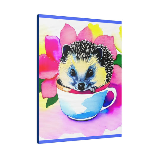 Hedgehog Matte Canvas.