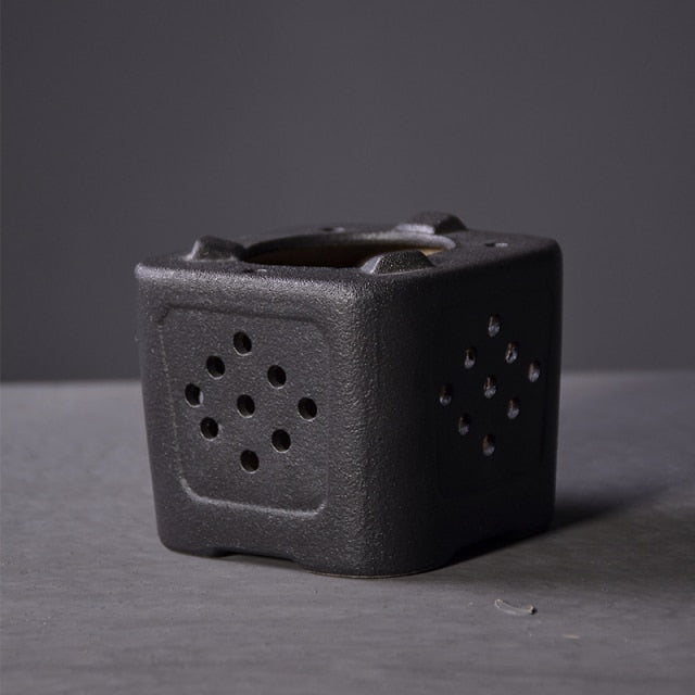 Kyusu Teapot Chinese Tea Pot and Separate Holder.