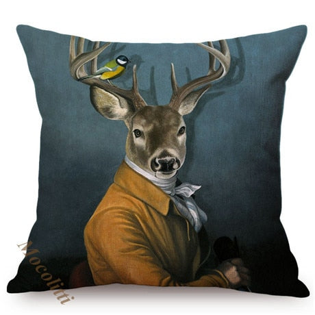 Animals With Attitude Cushion Cover Series.