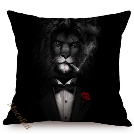Animals With Attitude Cushion Cover Series.