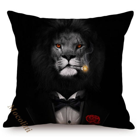 Animals With Attitude Cushion Cover Series.