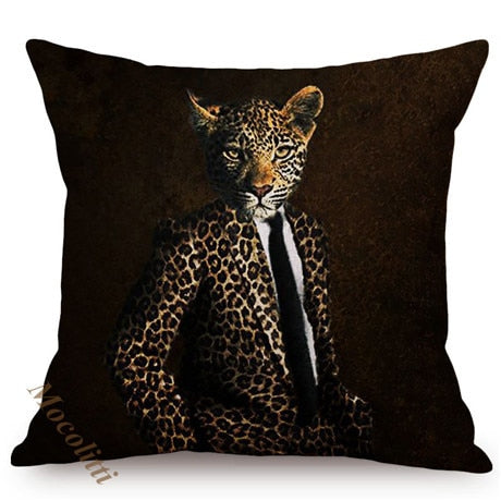 Animals With Attitude Cushion Cover Series.