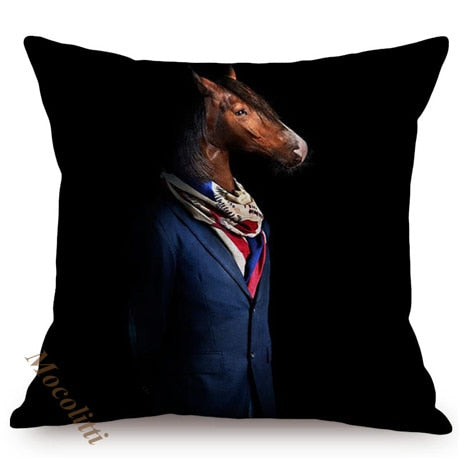 Animals With Attitude Cushion Cover Series.