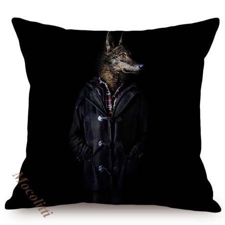 Animals With Attitude Cushion Cover Series.