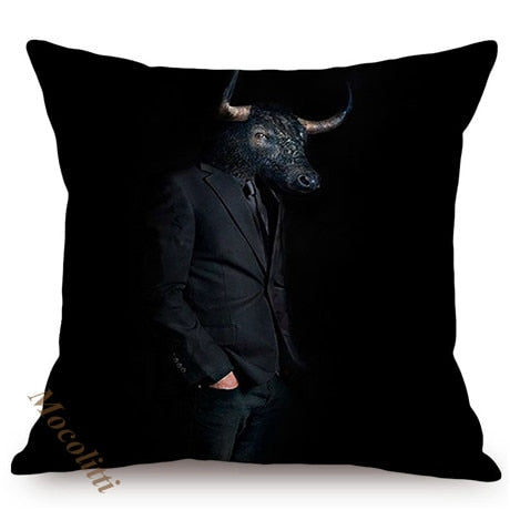 Animals With Attitude Cushion Cover Series.