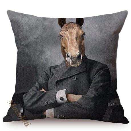 Animals With Attitude Cushion Cover Series.