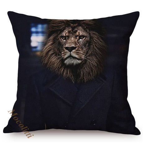Animals With Attitude Cushion Cover Series.