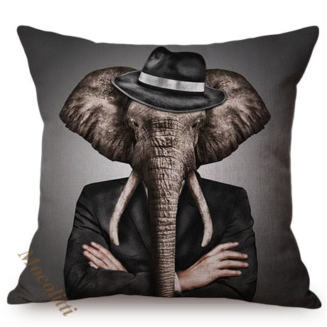 Animals With Attitude Cushion Cover Series.