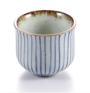 Hand Painted Lattice Tea Cup