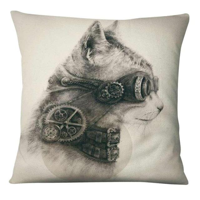Quirky Cats Cushion Covers.
