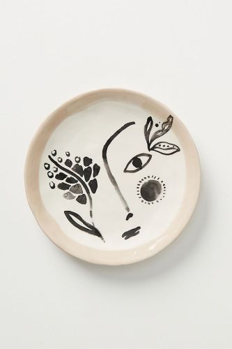 Hand-Painted Ceramic Dinner Plates