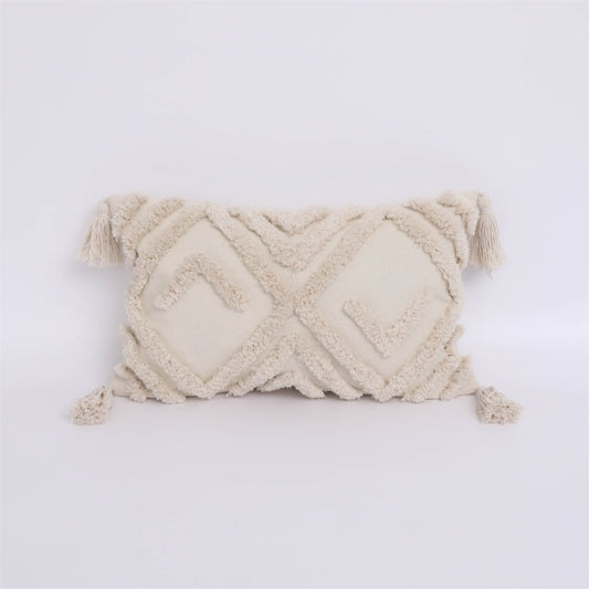 Boho Moroccan Muted Grey & Blue Cushion Covers.