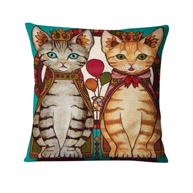 Fashion Cats Cushion Covers.