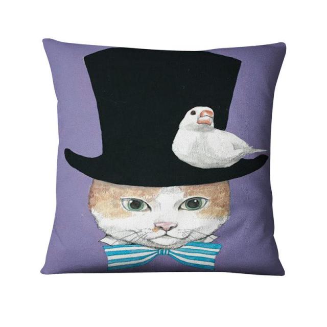 Fashion Cats Cushion Covers.