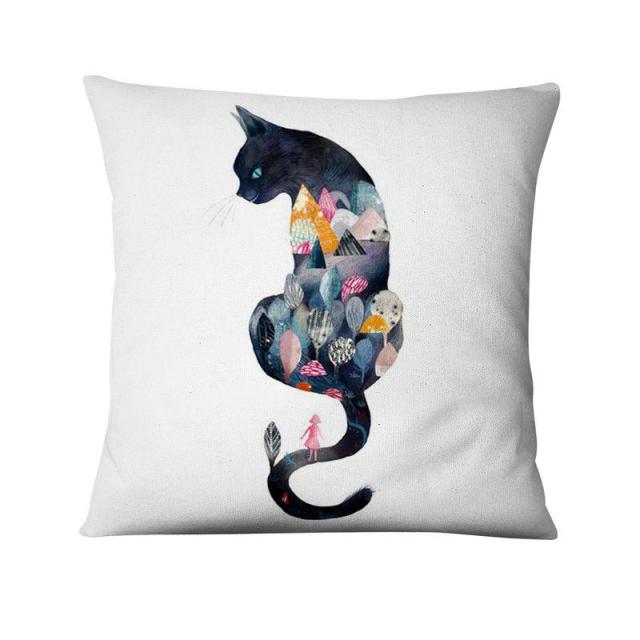 Fashion Cats Cushion Covers.
