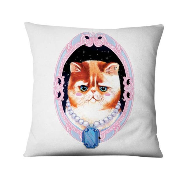 Fashion Cats Cushion Covers.