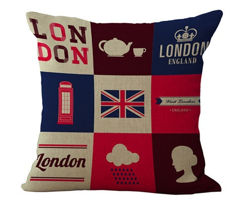 London Lovers Cushion Covers.