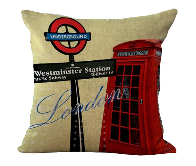 London Lovers Cushion Covers.