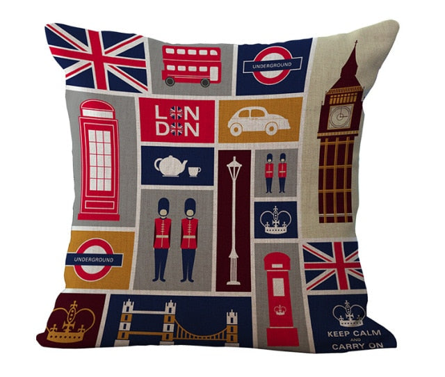 London Lovers Cushion Covers.
