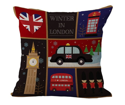 London Lovers Cushion Covers.