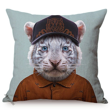 Animal Portraiture Cushion Cover Series.