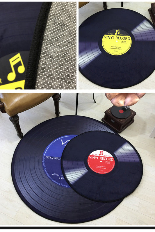 Vinyl Record Rug Collection!