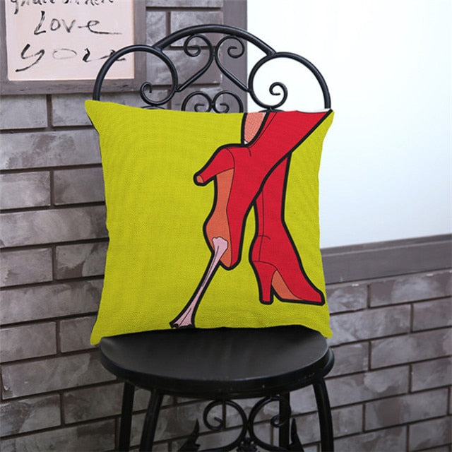 POP Art Cushion Covers.