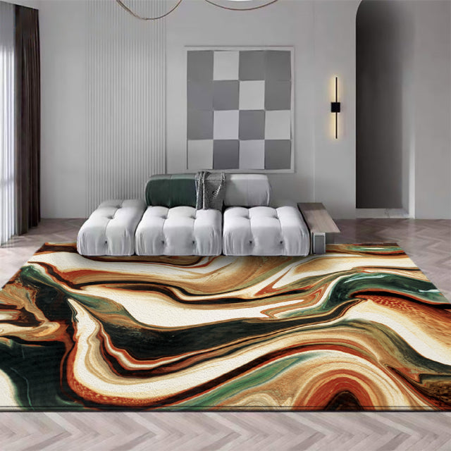 Swirls Abstract Rug Collection.