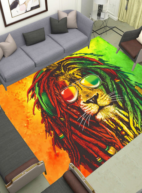 Groovy Big Cat Rug.