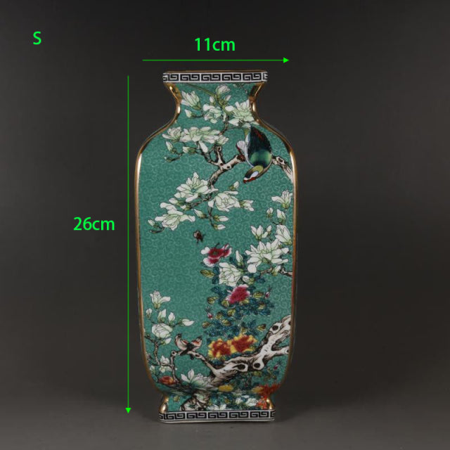 Porcelain Qing Dynasty Classical Styled Vase
